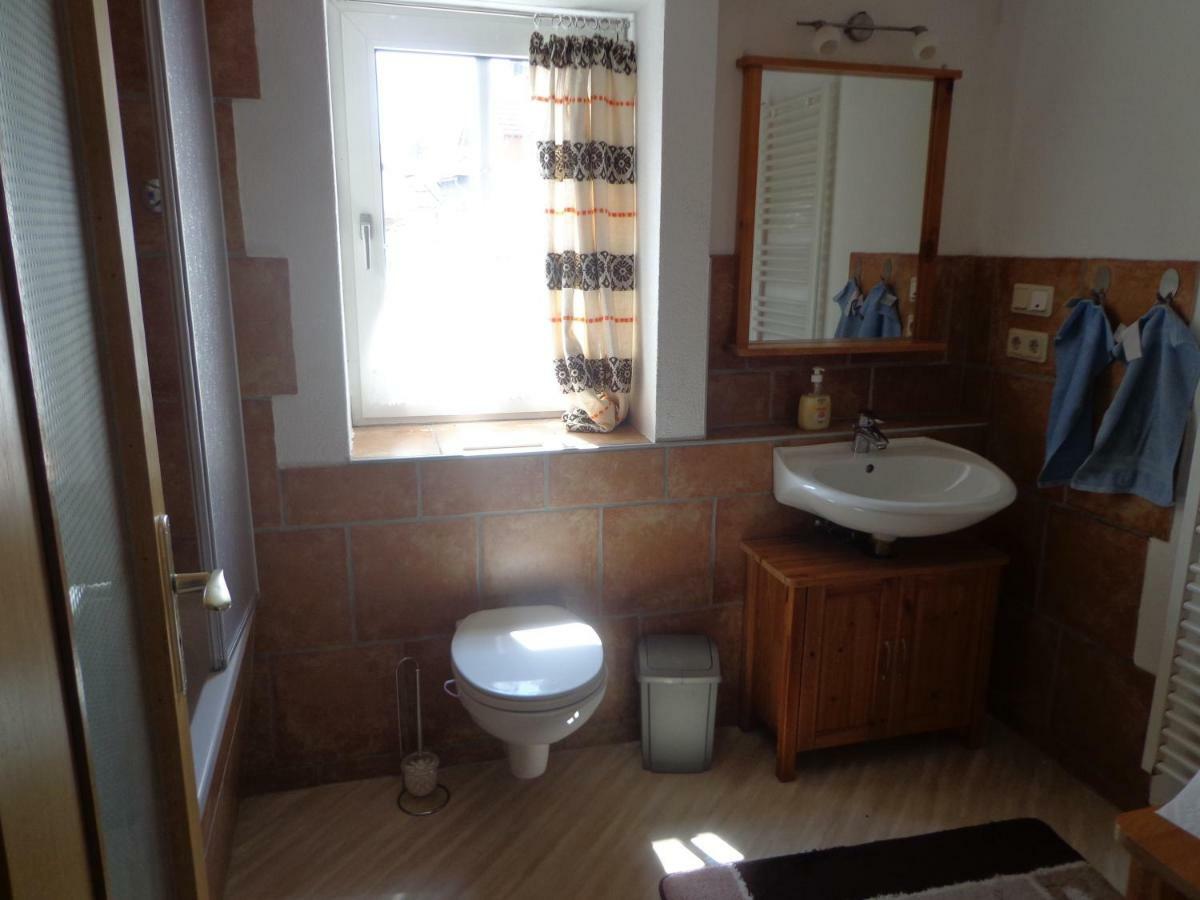 Ferienwohnung Valora Obergude Esterno foto